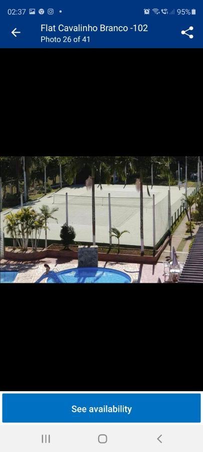 Flat No Hotel Cavalinho Branco Águas de Lindóia Dış mekan fotoğraf