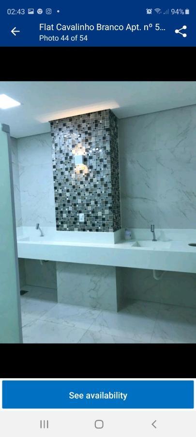 Flat No Hotel Cavalinho Branco Águas de Lindóia Dış mekan fotoğraf